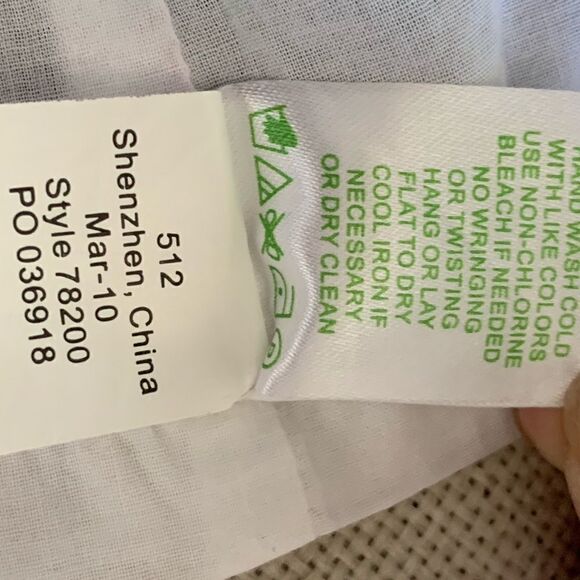 Lilly Pulitzer basketweave bodice with floral dress sz 8 - Picture 8 of 8